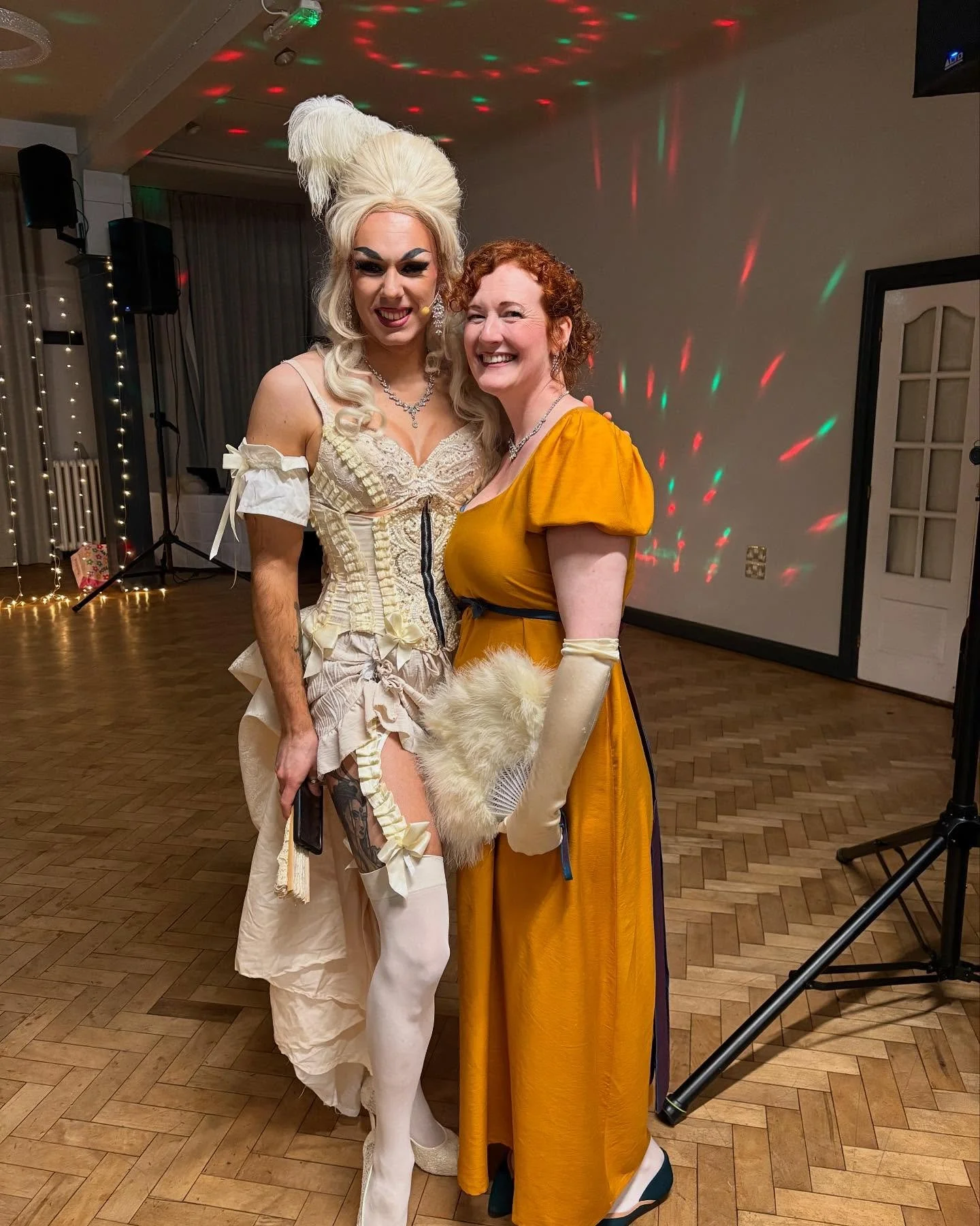 I love a costume, I love dancing, and I love being taught by @dominus_von_vexo, so last night&rsquo;s regency ball was a knockout!
