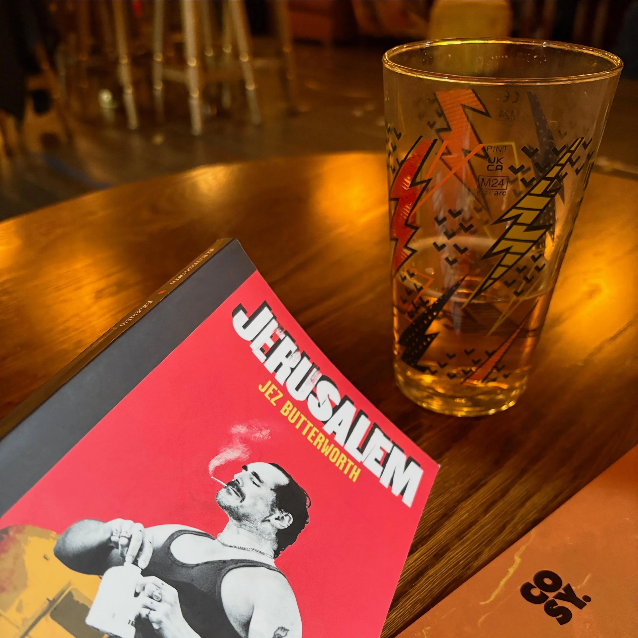 Line-learning with a pint. Johnny &lsquo;Rooster&rsquo; Byron would approve, I think. @crescenttheatre 

13th-20th June. Tickets on sale now.

https://www.crescent-theatre.co.uk/event-details/289131AQKDNCTHDJSCHDKPGGVRCCVPSLK/jerusalem/