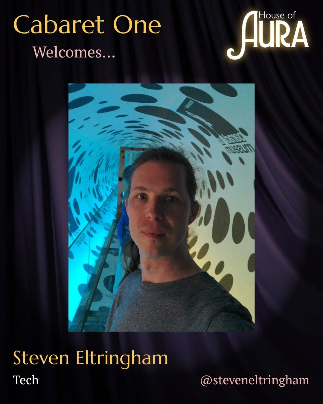 Moving onto our crew: a show cannot run without its tech, and we are very lucky to have the wonderful Steven Eltringham working our sound and lighting! Steven has teched for many shows, all over the UK, including this year&rsquo;s Brighton Fringe.

C
