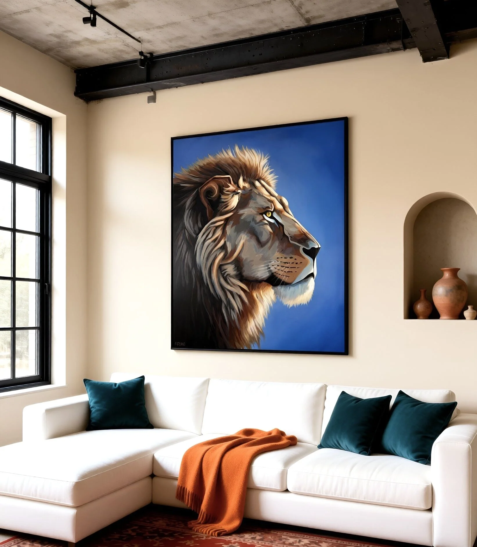 Lion's sight