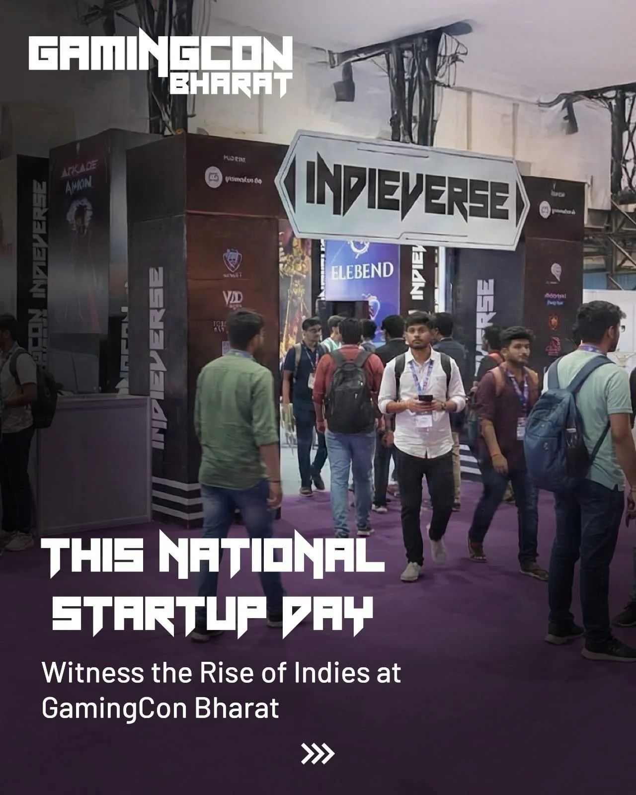 The Future of Gaming is Indie. And it&rsquo;s Made in India. 🇮🇳✨

This National Startup Day, we&rsquo;re looking back at the incredible talent that took over the IndieVerse at GamingCon Bharat.

From 100+ entries to 1 exceptional winner crowned by 