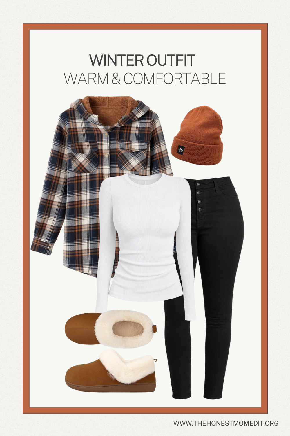 Shop this cozy women's winter outfit.