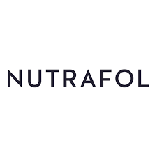 Nutrafol logo on a white background.