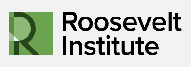 Roosevelt Institute logo with green square and black text
