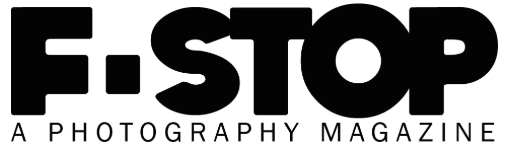 Logo of F-STOP Photography Magazine with bold text and subtitle.