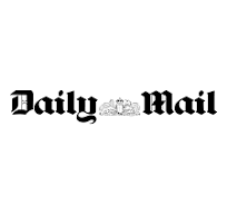 Daily Mail logo in black text with a crown icon in between