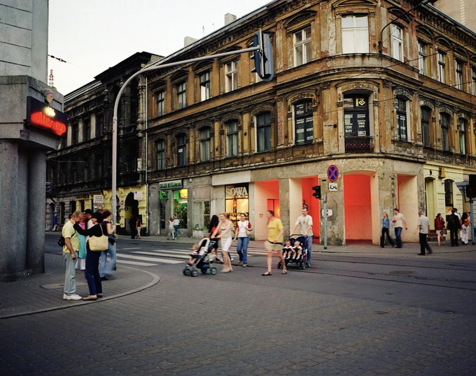 Gili's mothers' apartment complex seized by the Germans