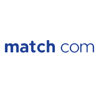 Match.com logo with the word 'match' in blue and 'com' in gray.