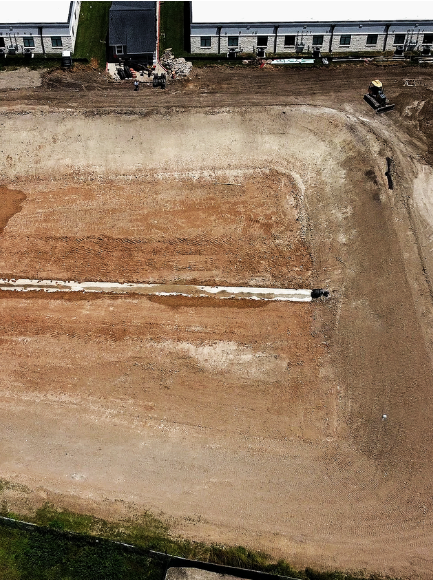 Detention Pond for KMK Flex Warehouse