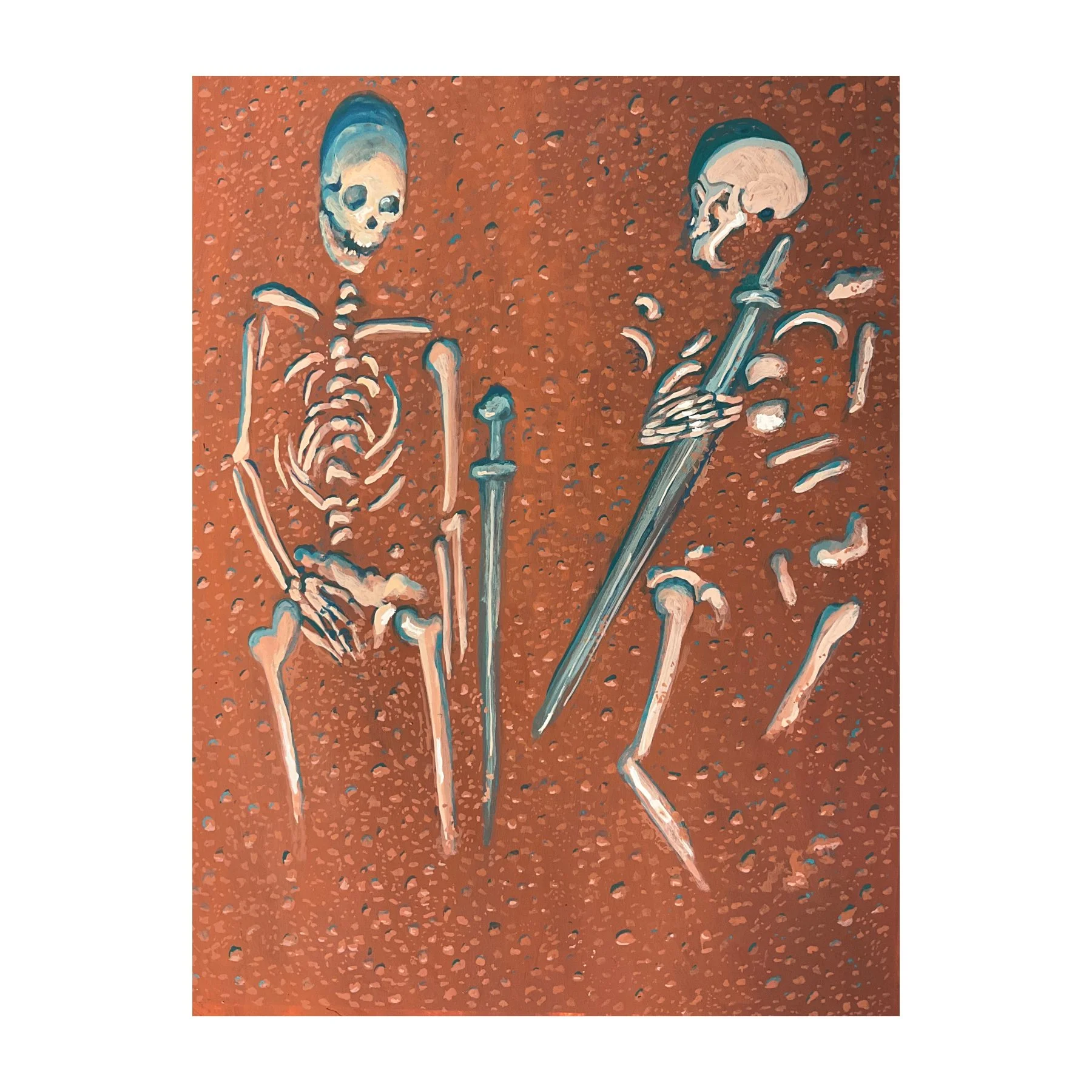 "Two ways to die, both of them forever"