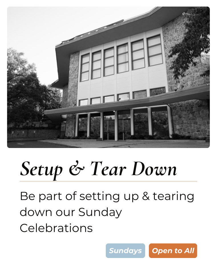 Setup & Tear Down at Antioch DC