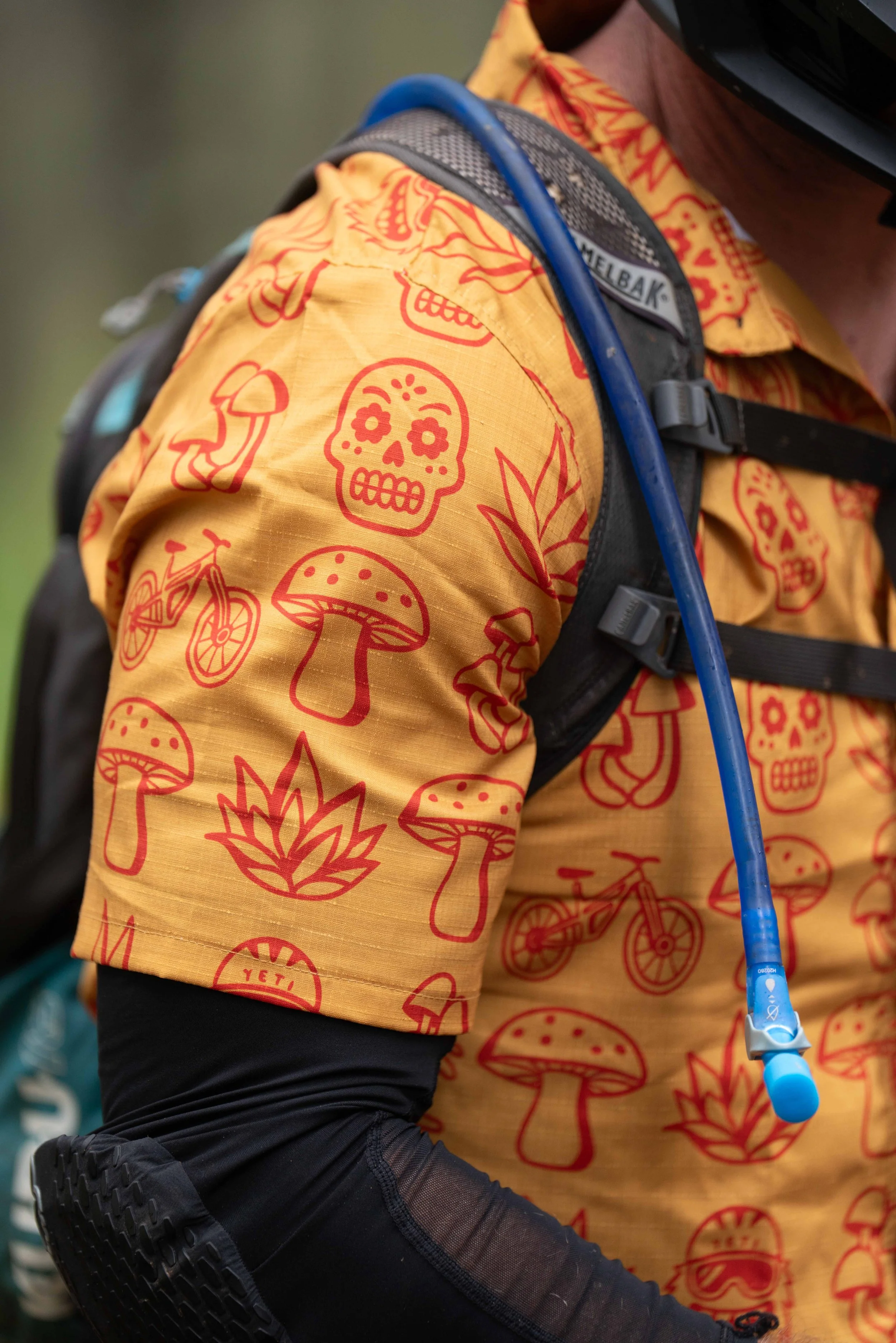 Monkeylion MTB Shirt special edition designed in collaboration with Yeti Gathering 2025