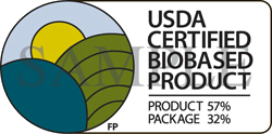 Only USDA certified biobased products used