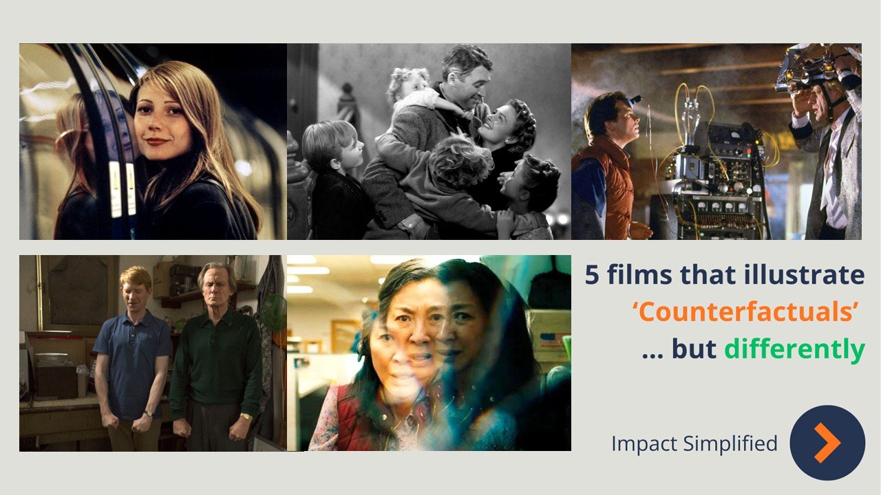 5 Films that illustrate counterfactuals, but differently