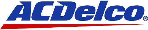 A logo with the words 'A C Delco' in blue, bold text with a red underline.