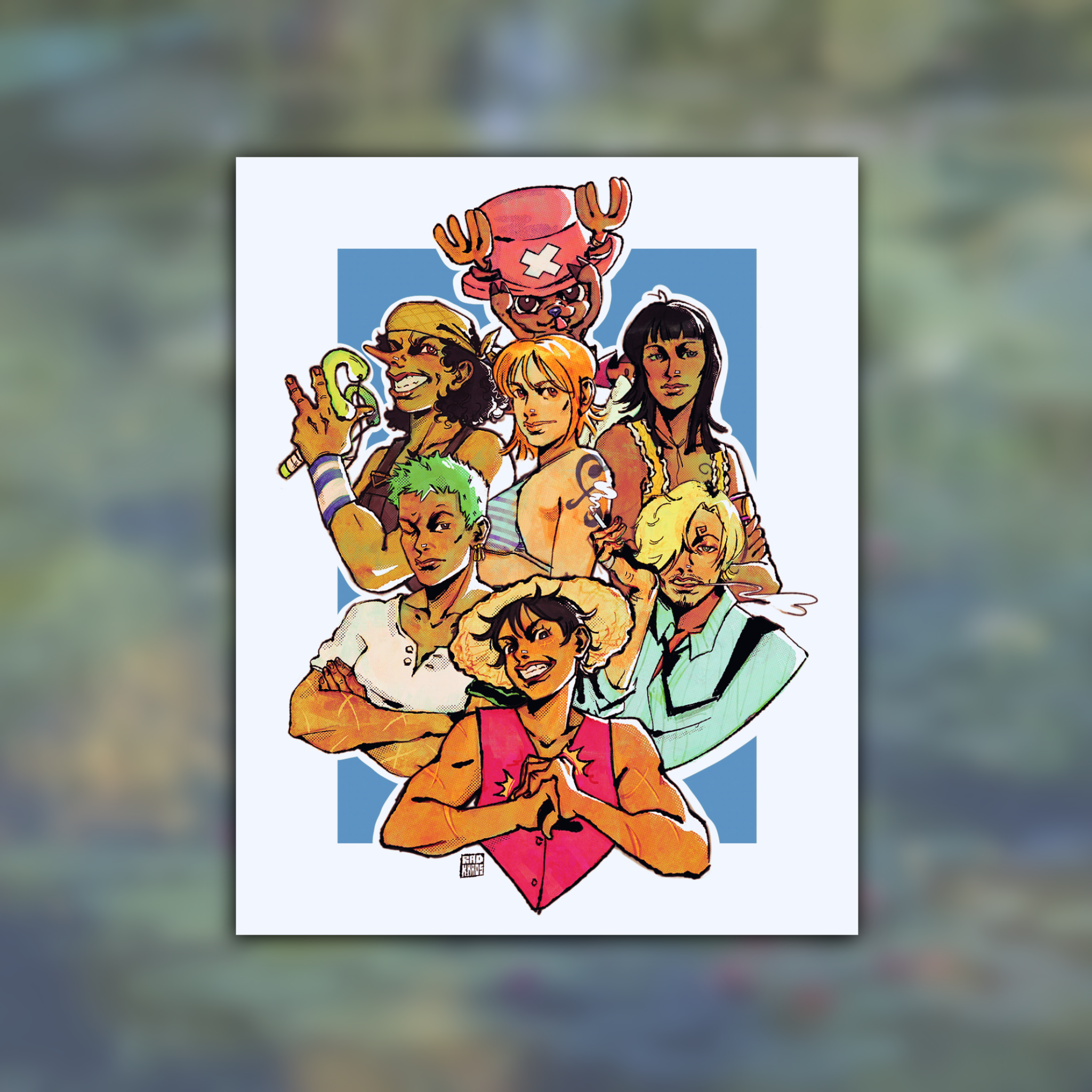Mugiwaras Crew Print