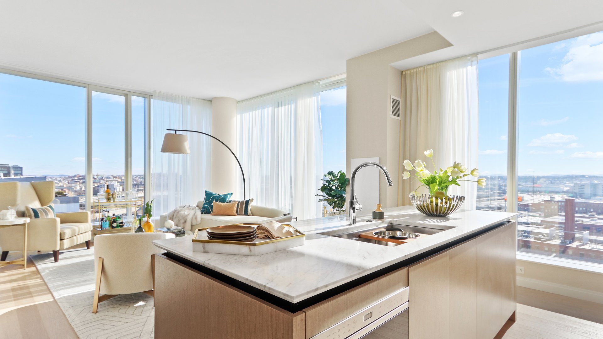 Living and Dining Spaces for Entertaining