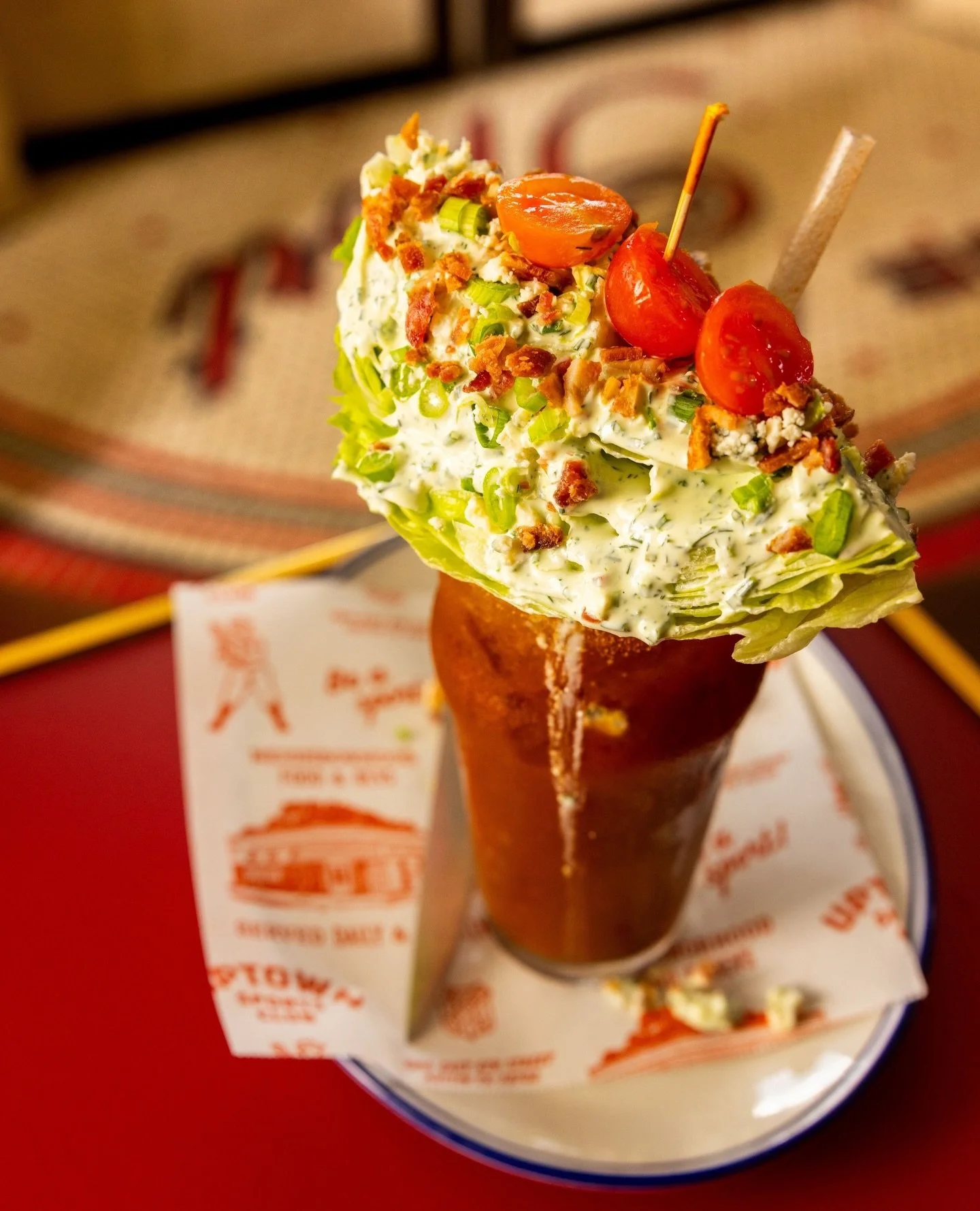 No mirror tricks required. Just say &ldquo;Make it Salad,&rdquo; and your Bloody Mary shows up looking fresh&mdash;topped with our wedge salad and creamy house ranch.