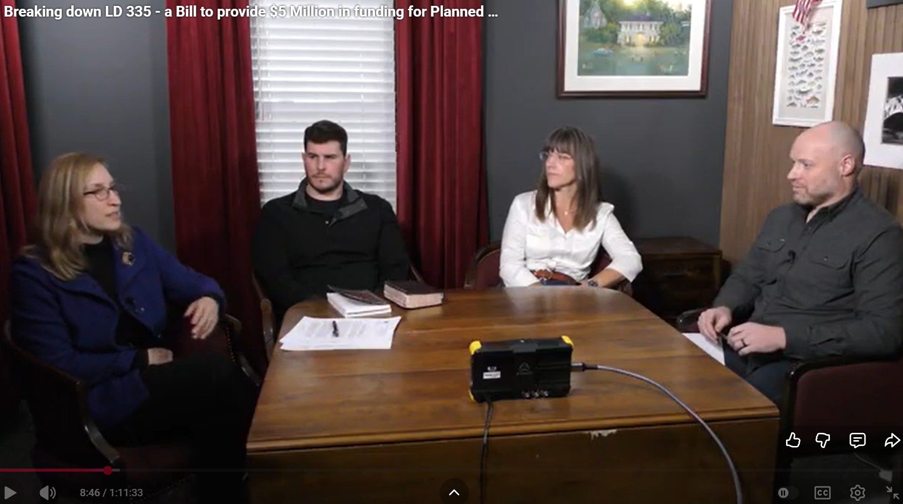 UPDATE: LD 335 Heads to Work Session