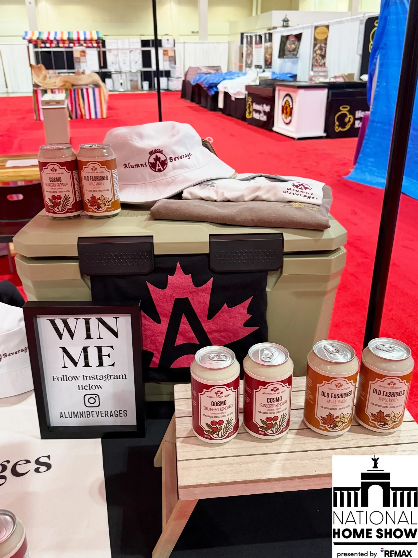 🚨 GIVEAWAY 🚨
We&rsquo;re at @homeshowsto in Toronto this weekend and celebrating with our first ever Alumni giveaway.
One person will win 👇 Alumni Merch  First 12-Pack of Alumni drinks when we officially launch
How to enter: 1️⃣ Follow @alumnibeve