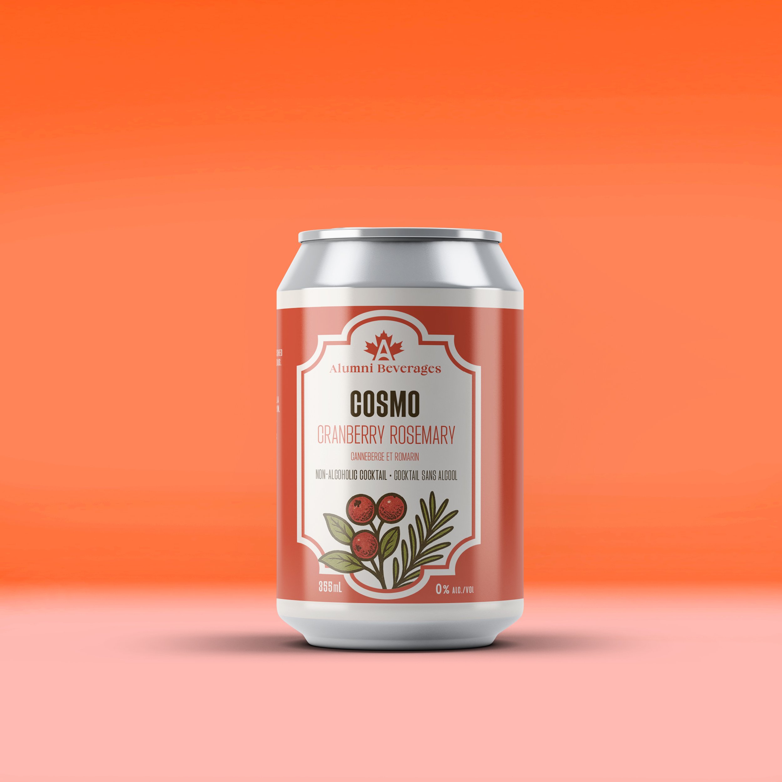 Cranberry Rosemary Cosmo