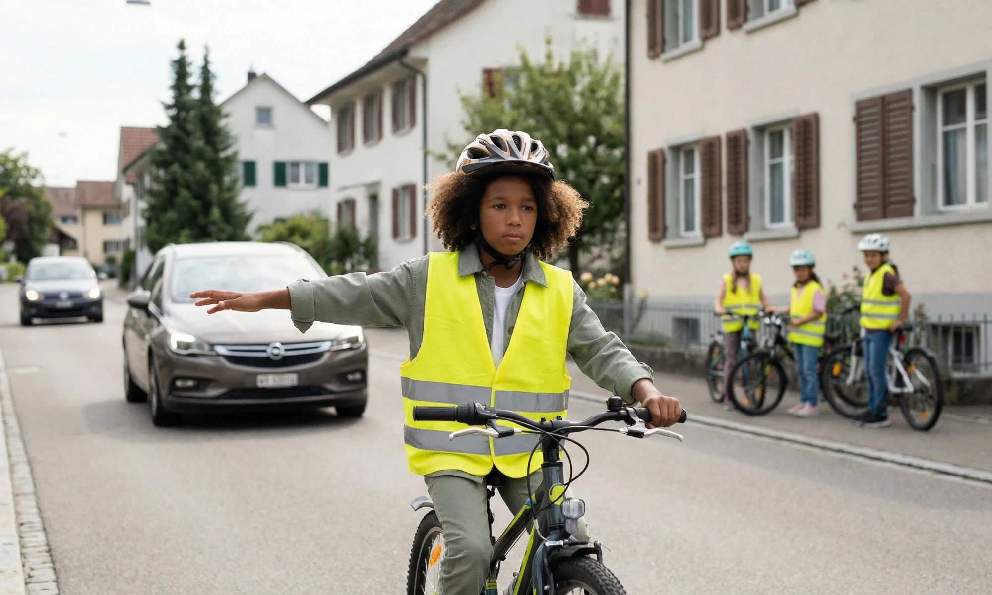 Wo Kinder lernen, sich mit dem Velo im Strassenverkehr zu behaupten.