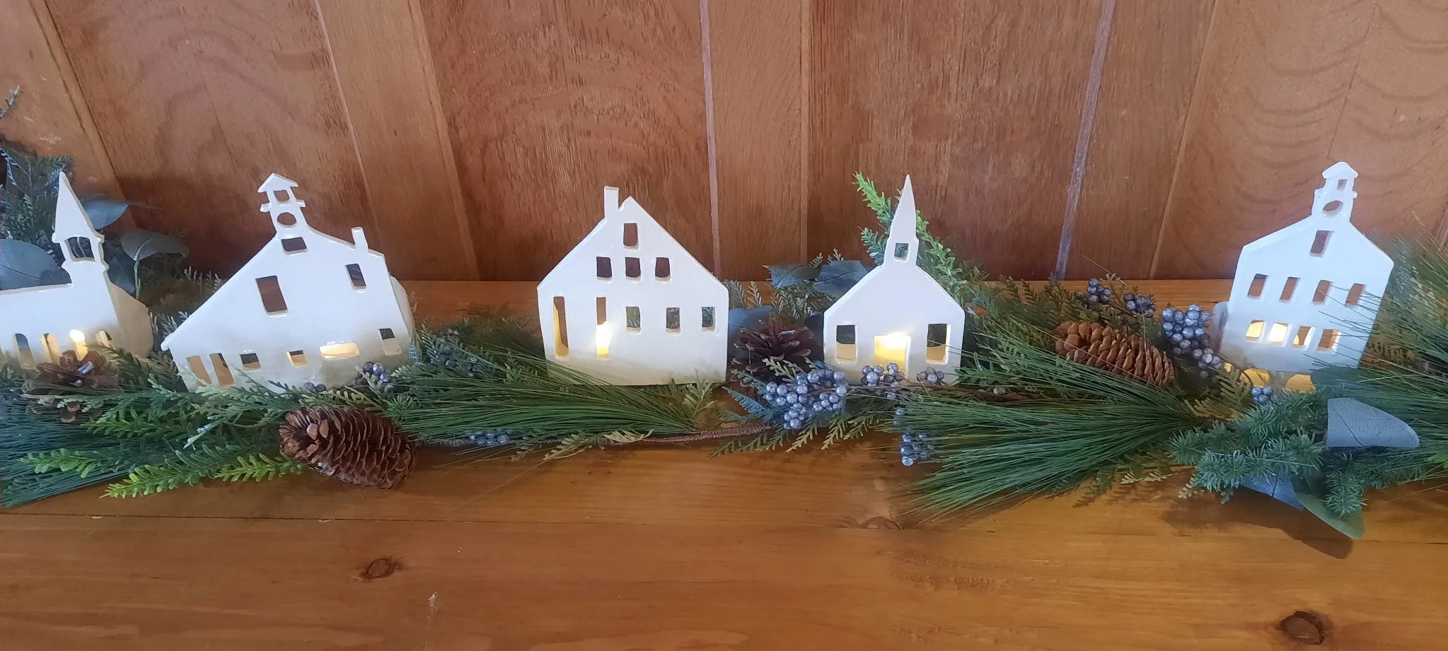 Village Tea Light Holder