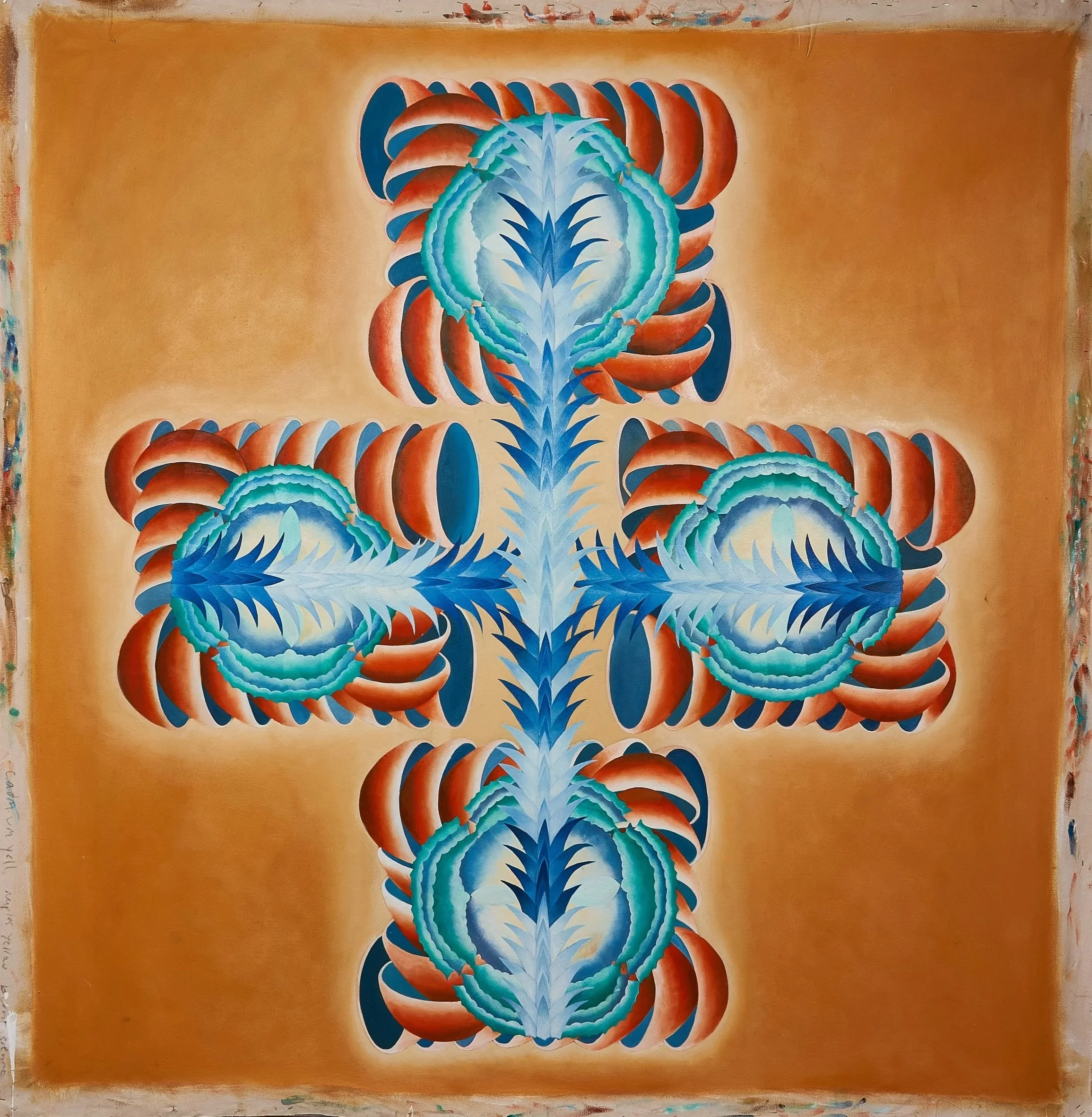 Untitled, 2023, oil on canvas, 75 x 78 inches 