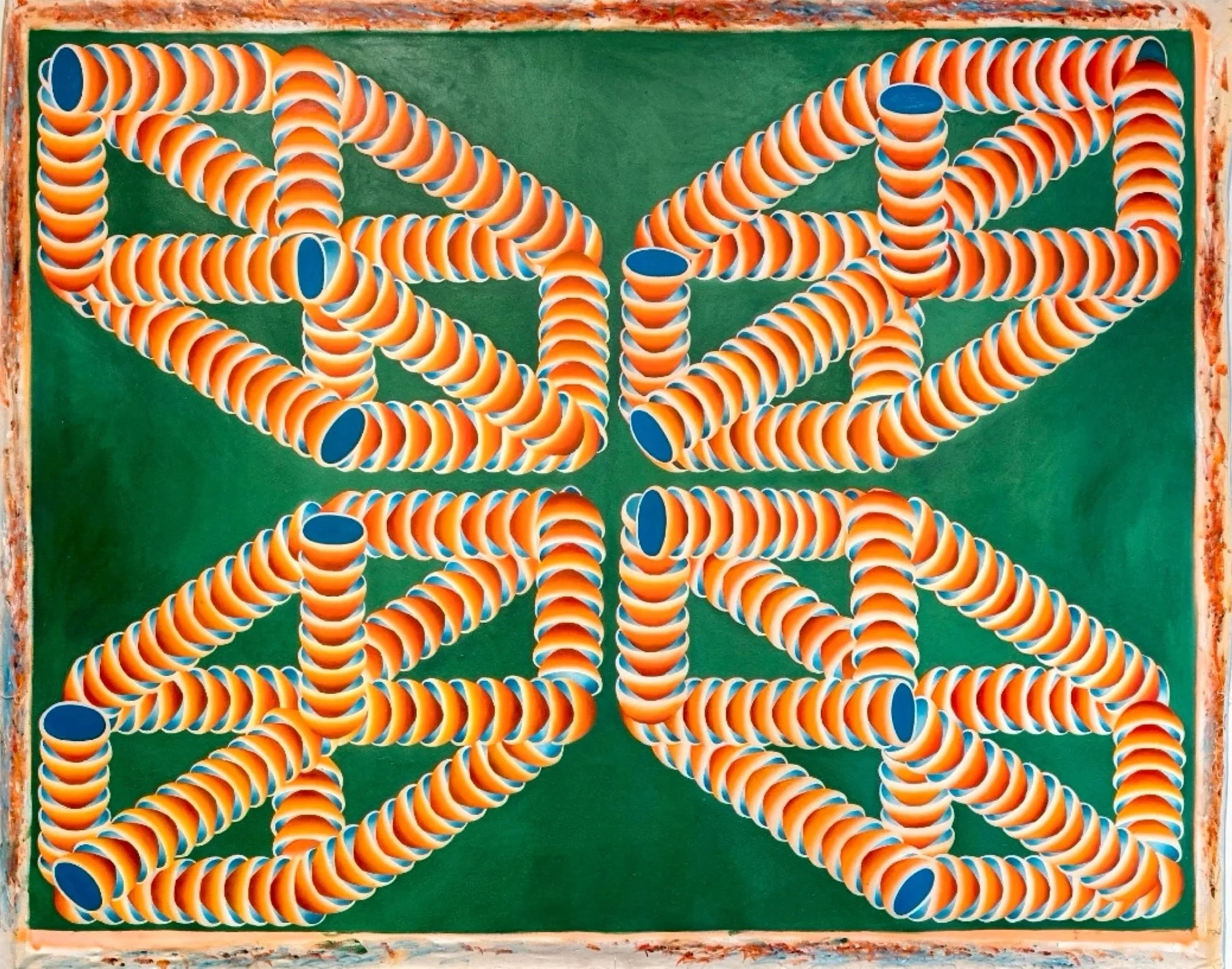 Untitled, 2024, oil on canvas, 99 x 77 inches