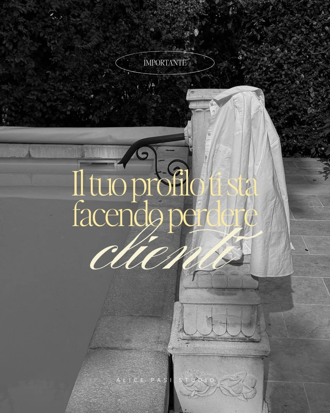 Puoi avere contenuti belli e non vendere comunque.

Non &egrave; quello che pubblichi, ma cosa attivi mentre lo fai.

Se il tuo profilo non crea percezione, fiducia e direzione,
le persone arrivano, ma non scelgono.

Se vuoi capire dove perdi clienti