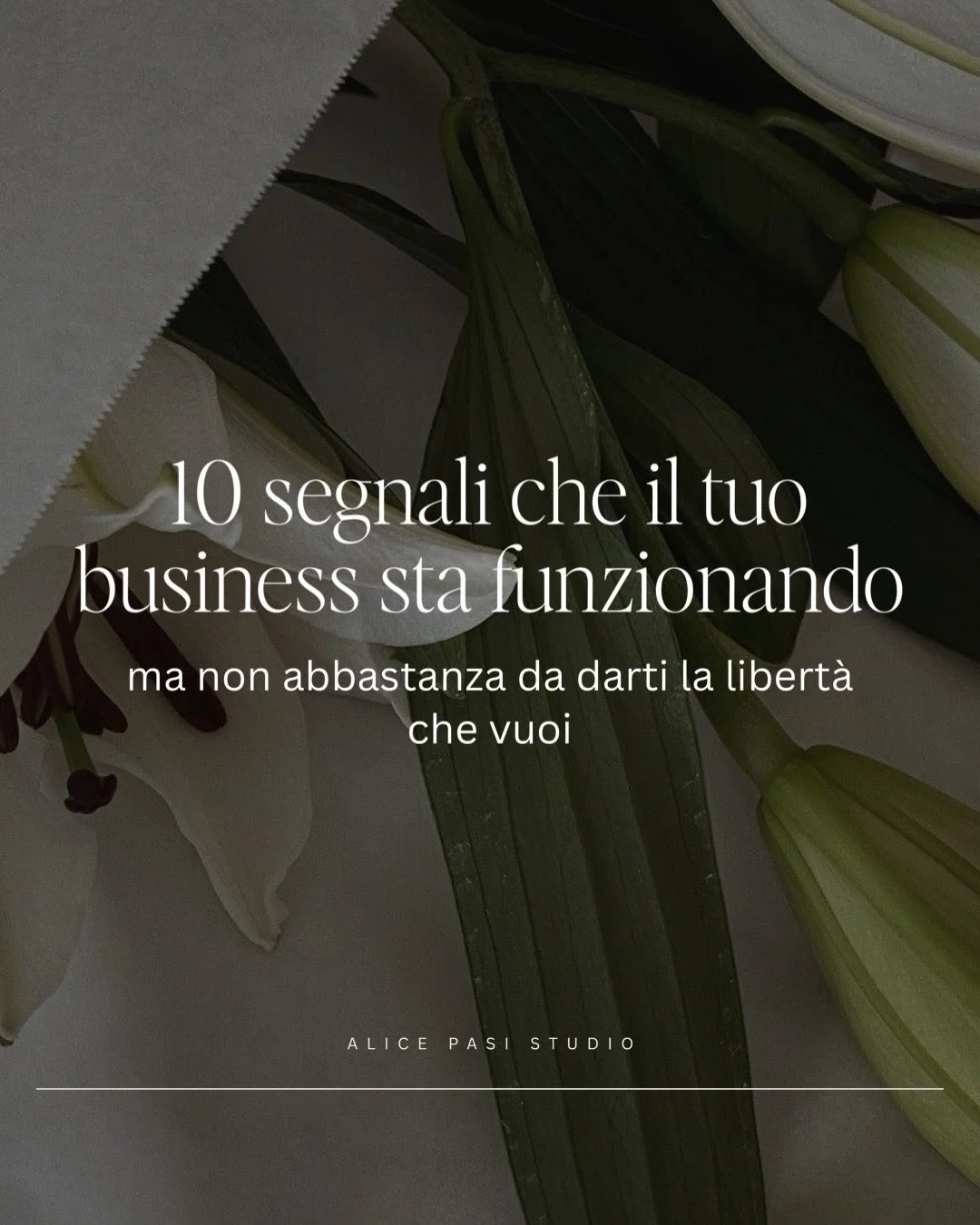 Non sto parlando di chi non vende.

Sto parlando di chi vende ma sente che il sistema ha ancora qualcosa che non gira come dovrebbe.

Quel qualcosa ha un nome. Ha una posizione precisa. E si trova.

In questo carosello ho raccolto i 10 segnali che di
