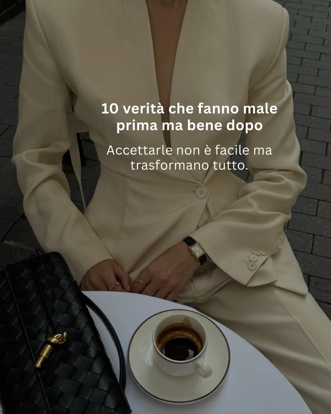 Alcune verit&agrave; fanno male quando le leggi.
Ma se le lasci entrare... cambiano tutto.

📌 Salva e condividi il post, pu&ograve; servire a qualcun altro.
💬 Commenta con VERO per ricevere un esercizio pratico.

E se vuoi pi&ugrave; psicologia che