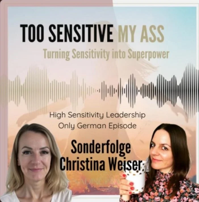 Blogartikel: Selbstfürsorge und Mindset-Arbeit für Lehrerinnen: Interview mit Christina Weiser im Podcast “Too sensitive, my ass” bei Nadine Prager