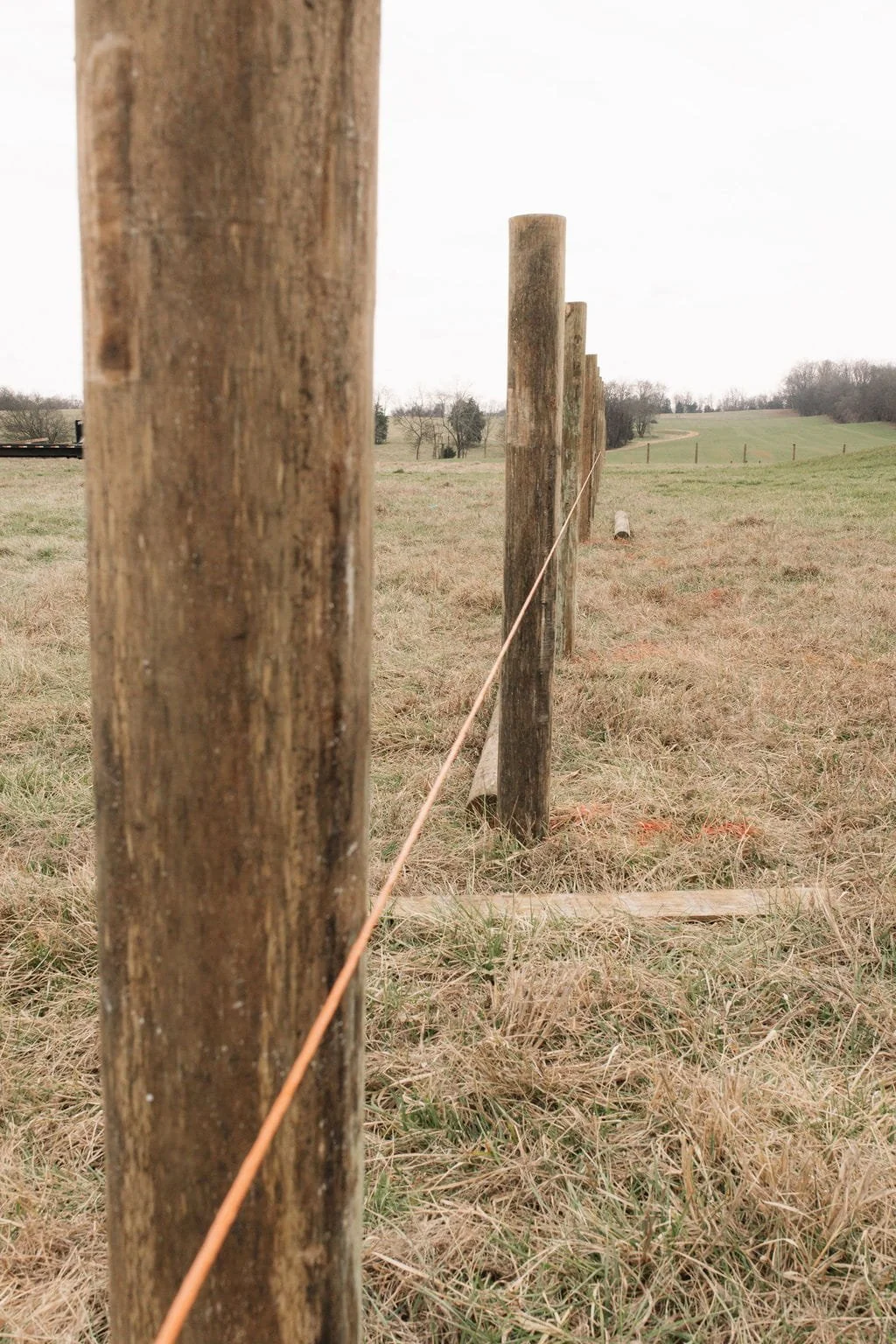 Fence post replacement on a damaged fence
