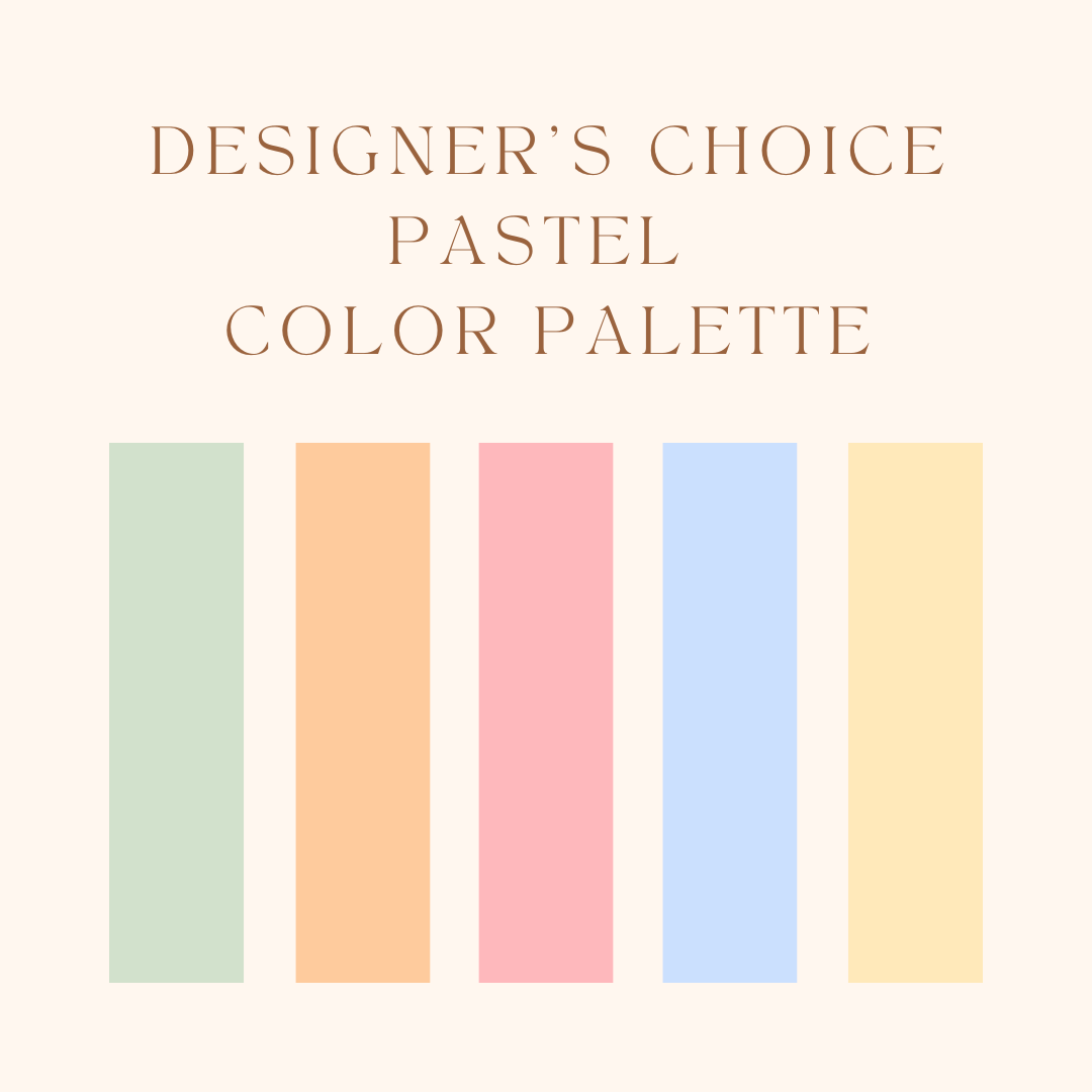 Designer's Choice – Various Colors