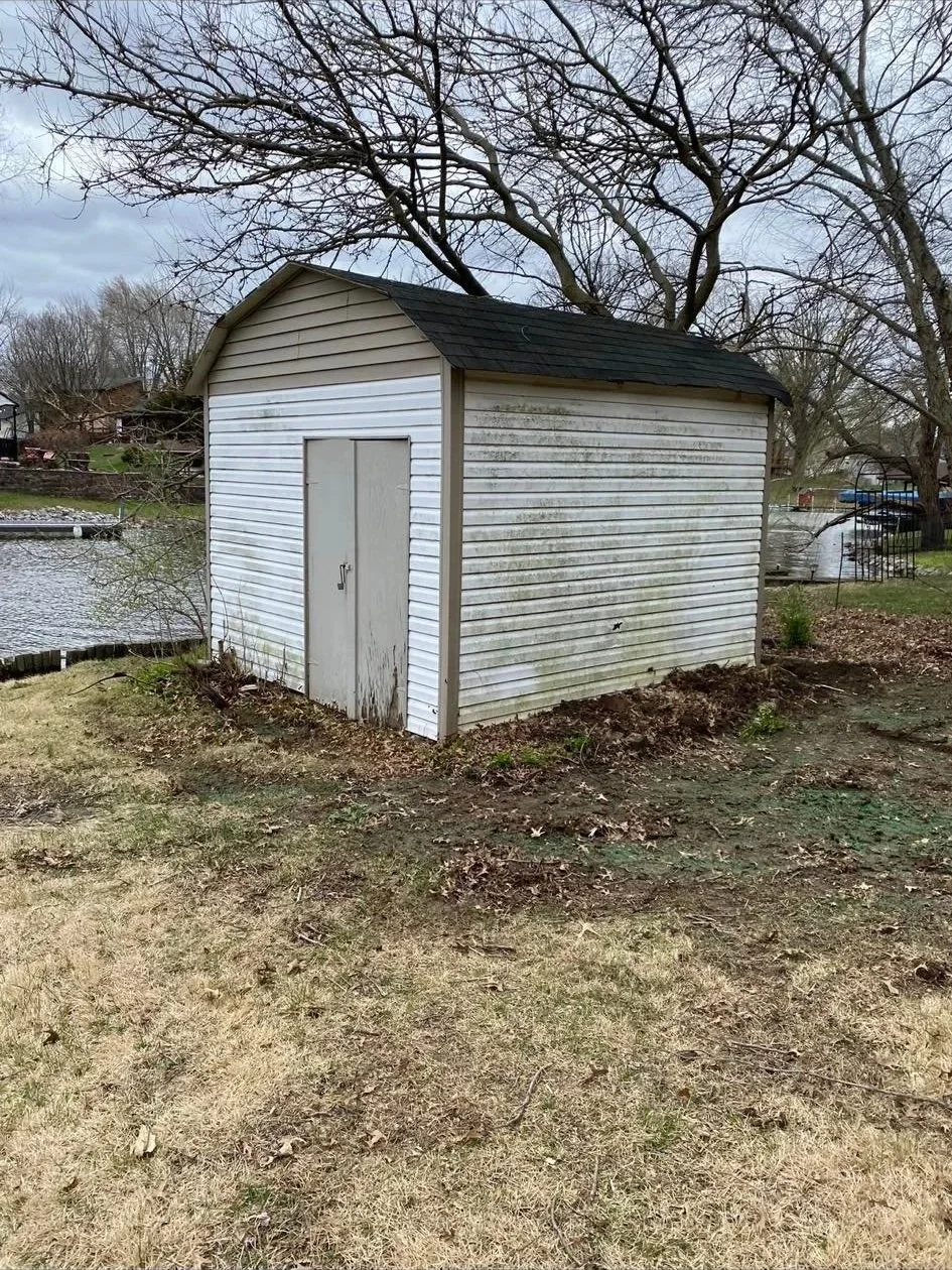 Shed Demo Before