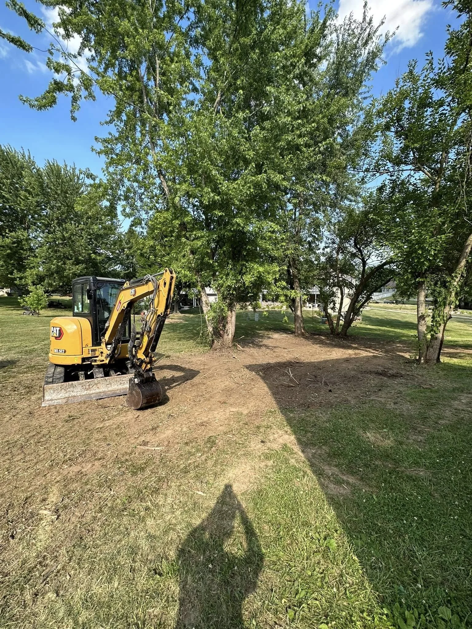 Hauling Out Massive Brush Pile