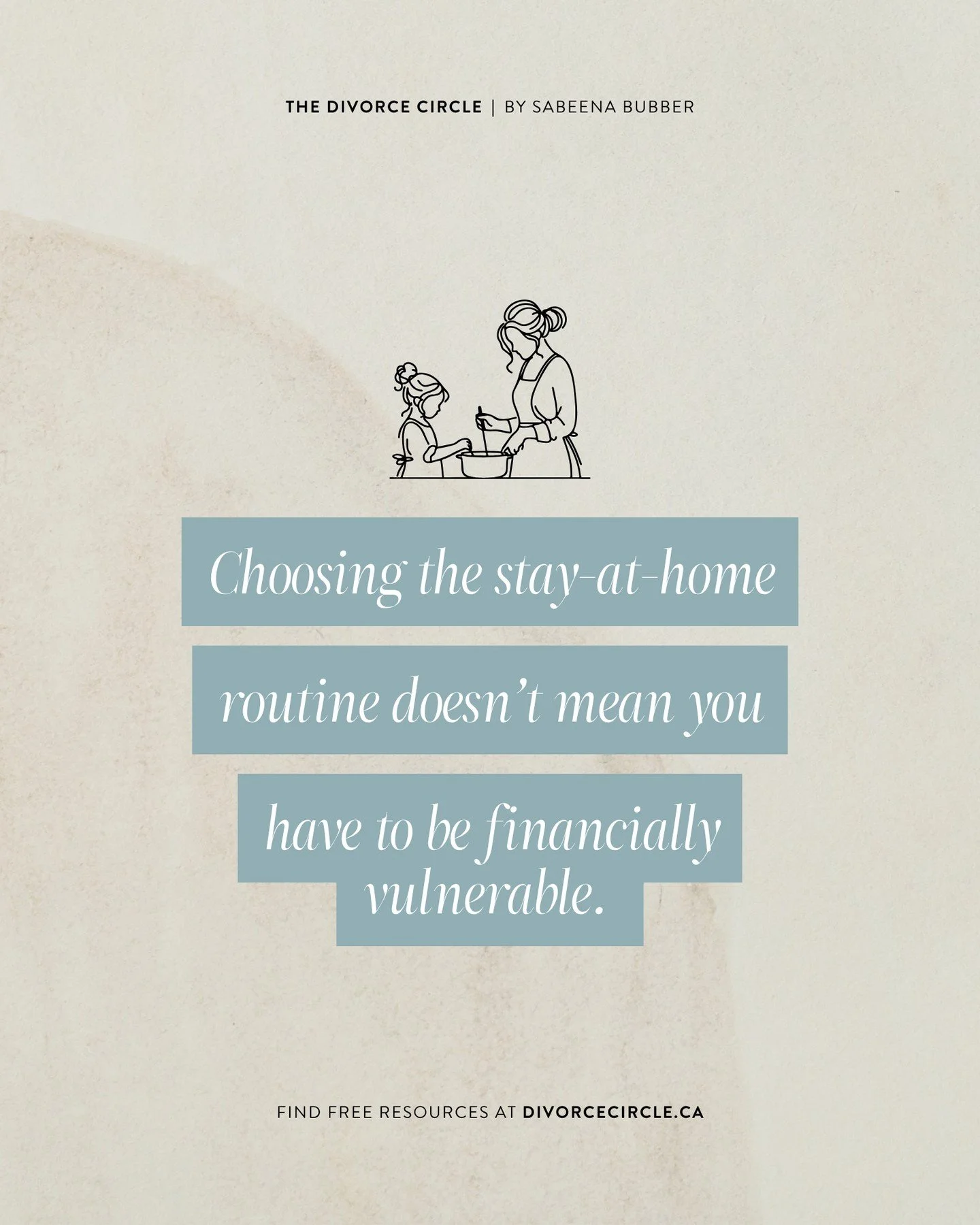 Choosing the stay-at-home routine doesn&rsquo;t mean you have to be financially vulnerable. ✨⁠ ⁠
⁠
For many, the decision to be a stay-at-home parent is a deeply personal one, rooted in family values and the season of life they are in.⁠ ⁠ But choosin