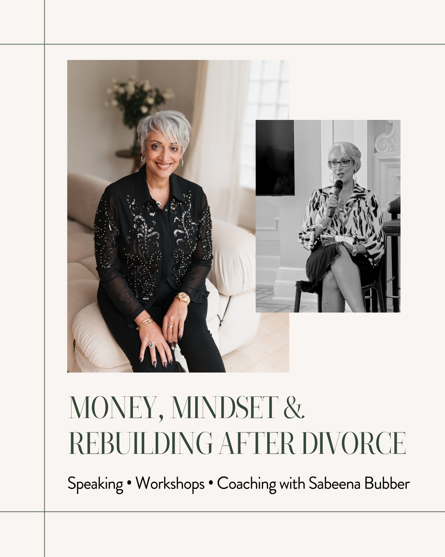 If you&rsquo;ve been hanging out in this corner of the internet for a while, you know that The Divorce Circle was born out of a very real need for clarity during one of life&rsquo;s messiest transitions. ⁠
⁠
✨But did you know that our founder, Sabeen
