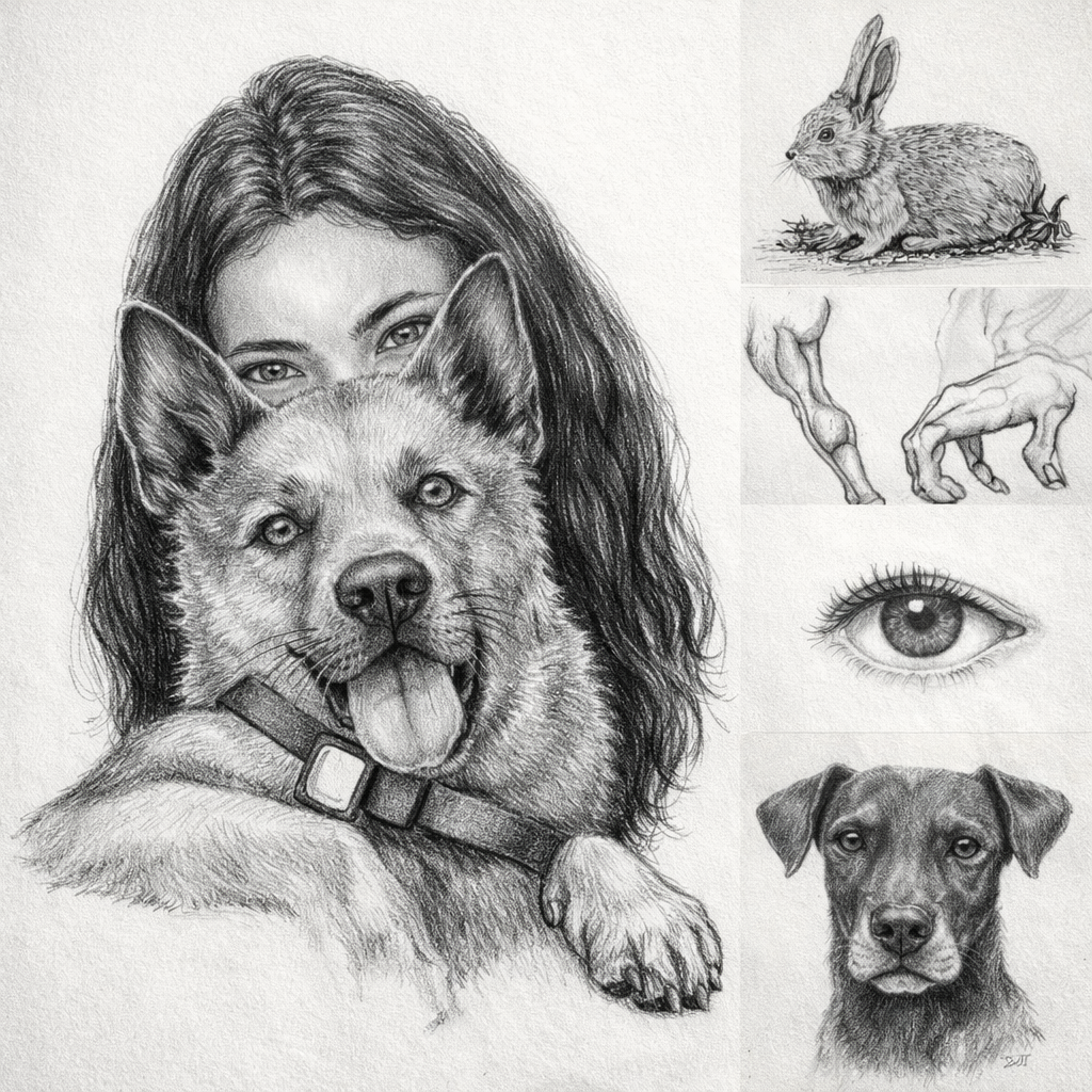 Pencil sketch from my artbook