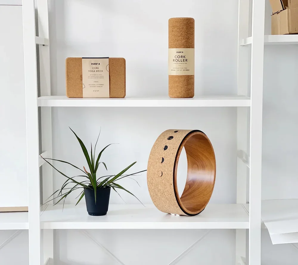 ILLUMINATE C0RK Y0GA WHEEL