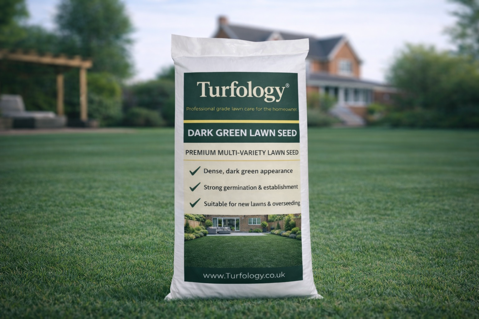 Turfology® Dark Green Lawn Seed