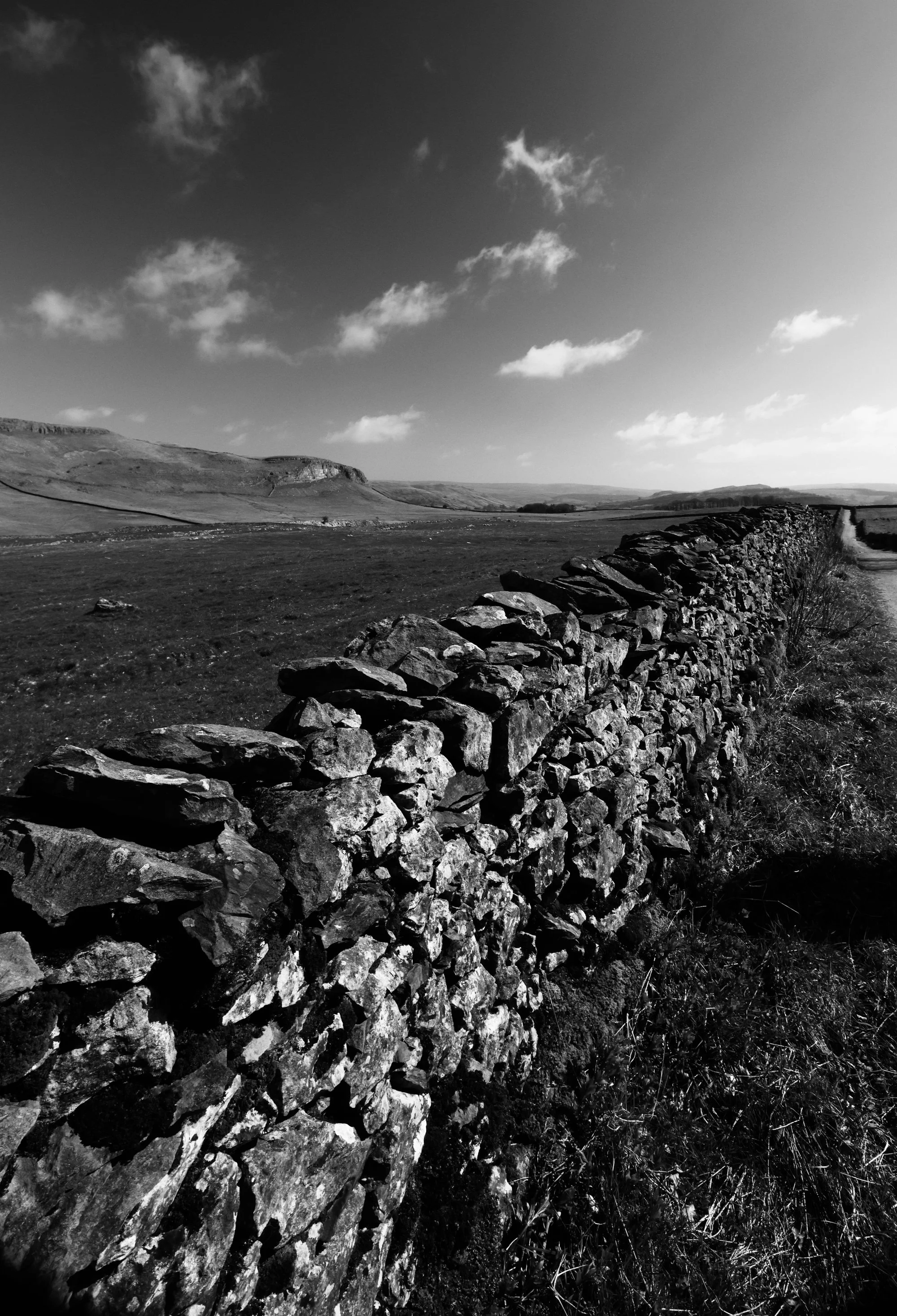 Lane between Clapham and Austwick, North Yorkshire.