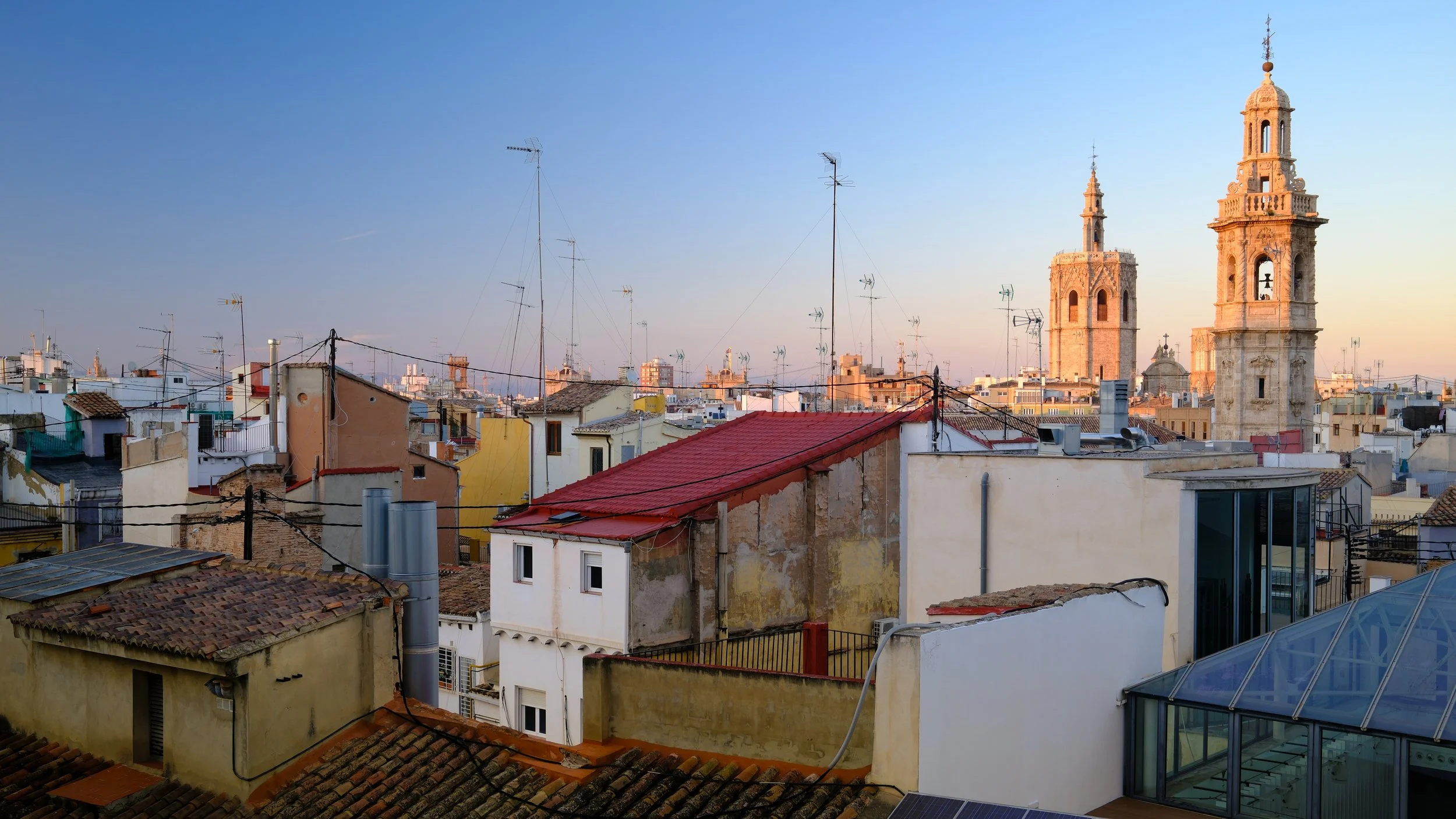 Valencia skyline