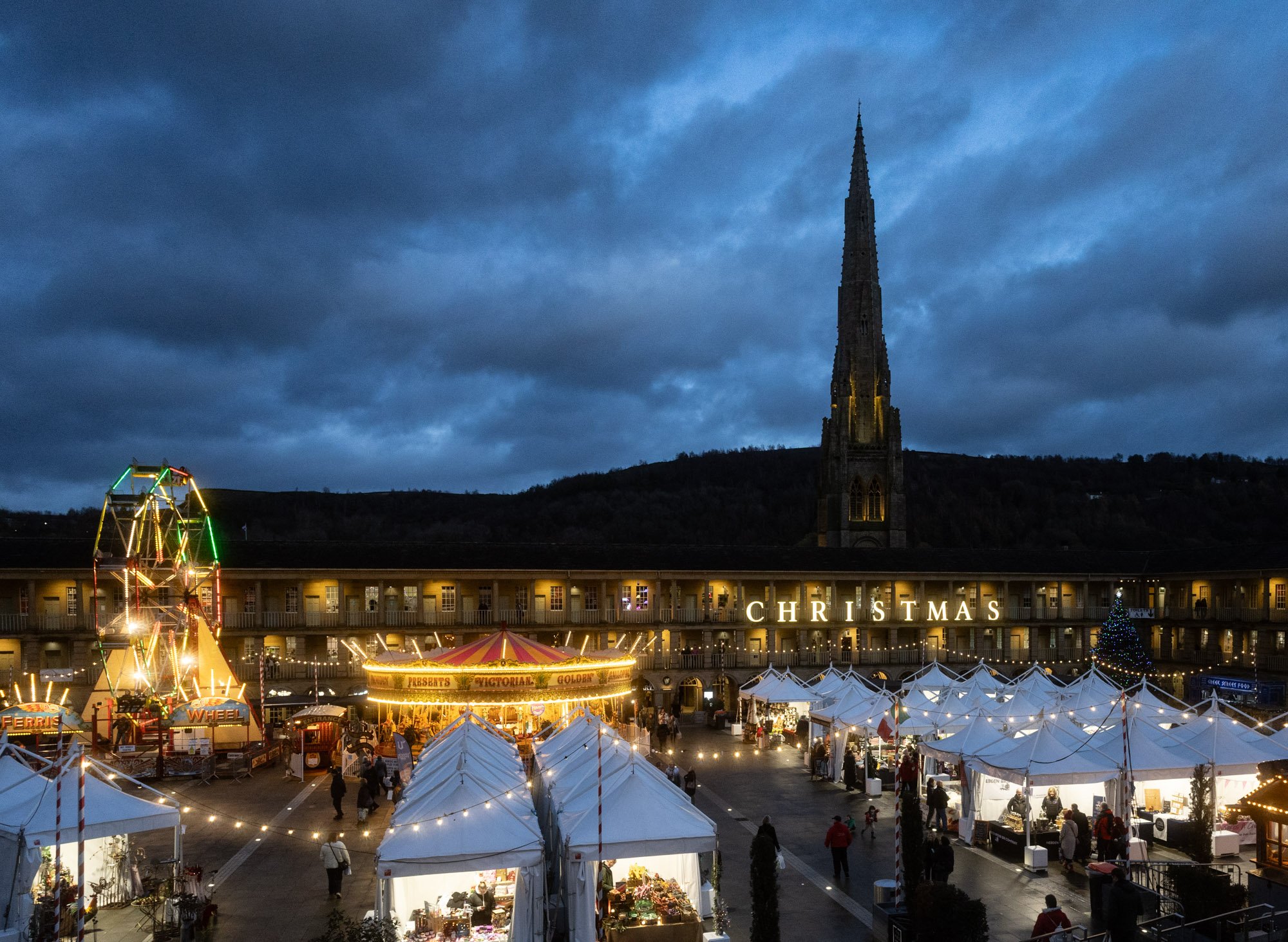The Piece Hall, Halifax, West Yorkshire.
