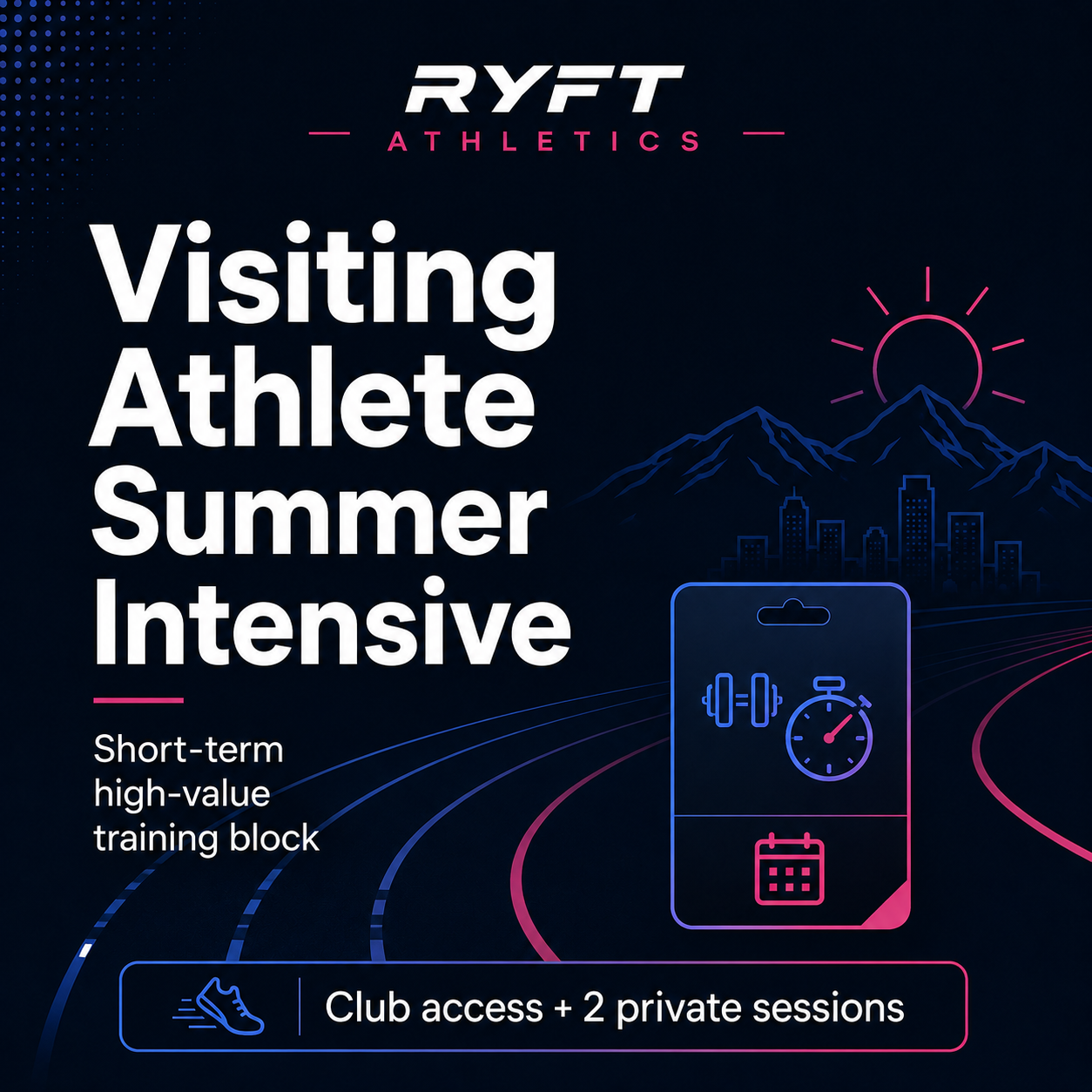 Visiting Athlete Summer Intensive