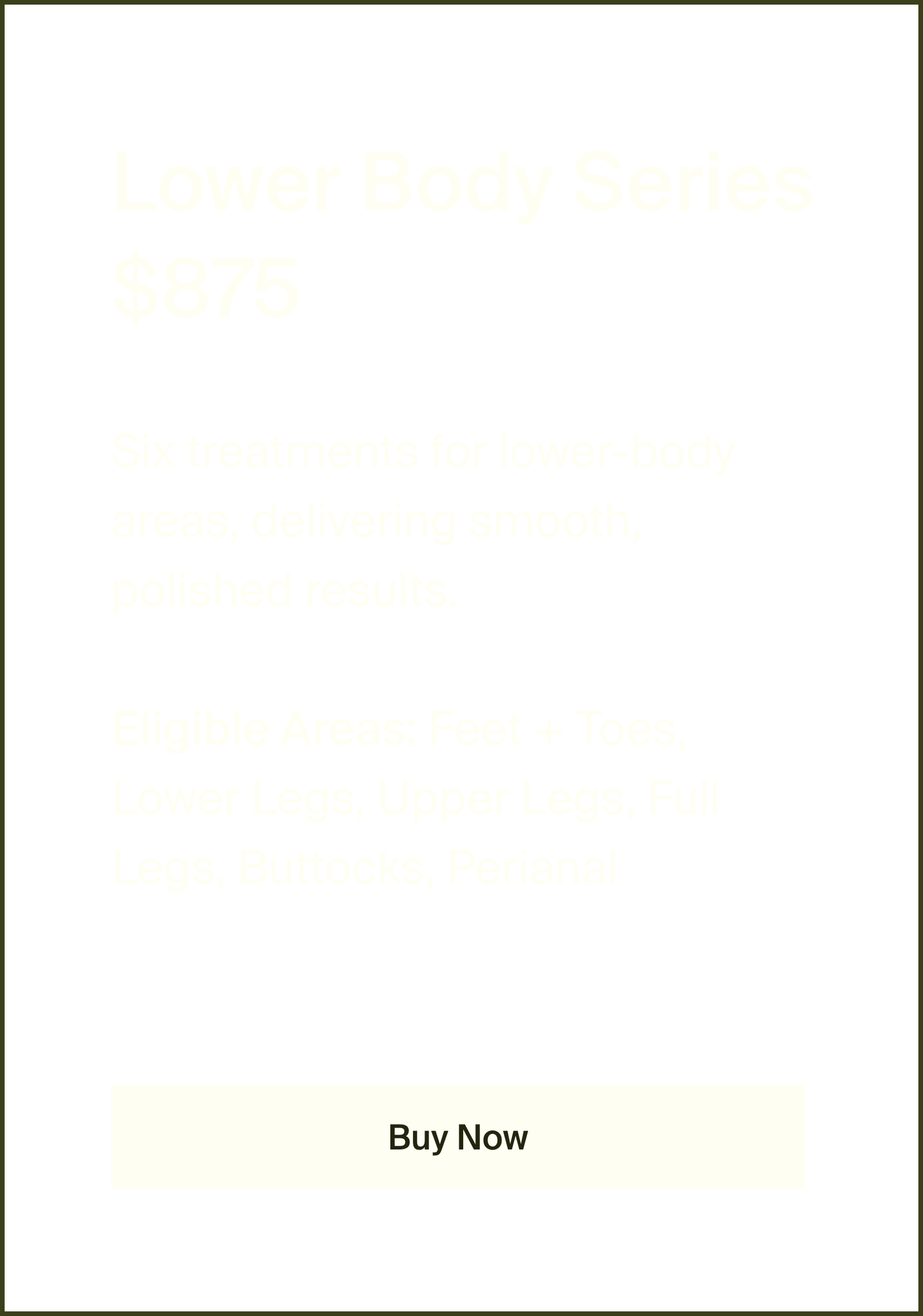 Laser Lower Body Series Buy Button