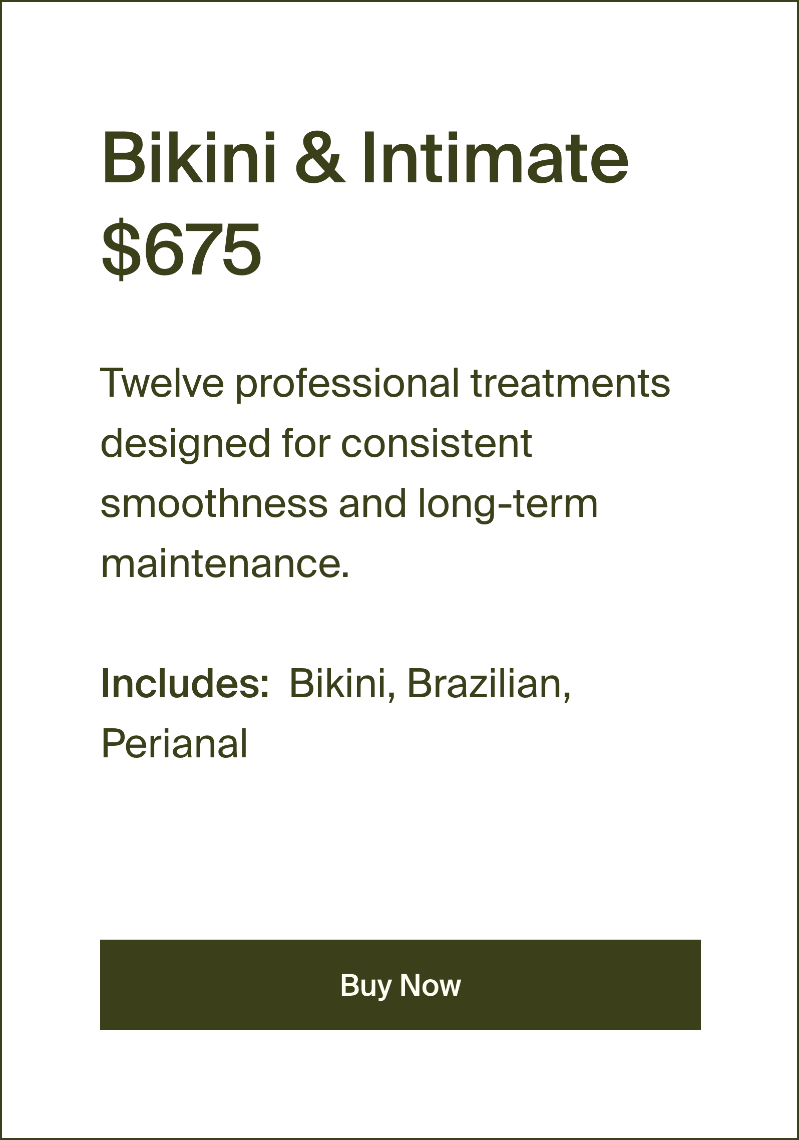 Wax Bikini & Intimate Series buy button