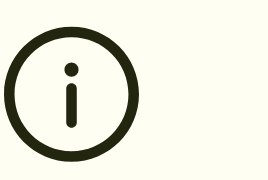 Information icon with a lowercase 'i' inside a circle