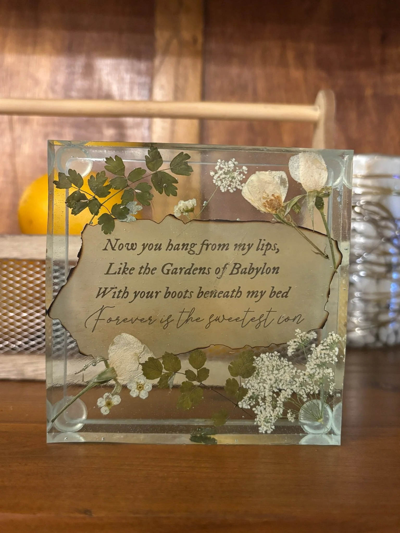 Hand-Crafted Custom Coaster